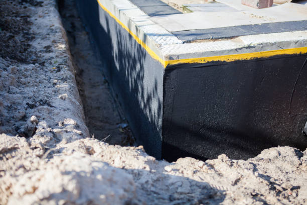Residential Foundation Crack Repair installation at a Montgomery, IN home by SJ Waterproofing Pros